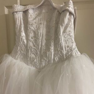 David’s Bridal Wedding Gown